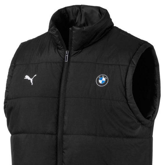 CHALECO CASUAL PUMA BMW MMS PADDED VEST 8501 ~ CABALLERO Negro BMW