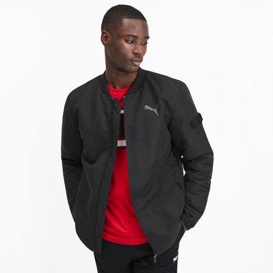 CHAMARRA CASUAL PUMA STYLE BOMBER 0801 ~ CABALLERO Negro SPORTLIFESTYLE