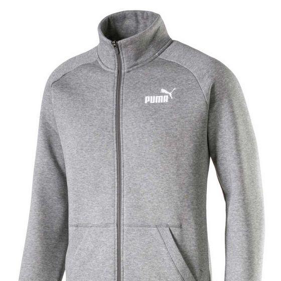 CONJUNTO DEPORTIVO PUMA CLEAN SWEAT SUIT CL 9403 ~ CABALLERO Gris TRAINING