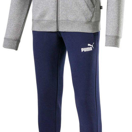 CONJUNTO DEPORTIVO PUMA CLEAN SWEAT SUIT CL 9403 ~ CABALLERO Gris TRAINING