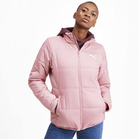 CHAMARRA CASUAL PUMA ESSENTIALS PADDED JACKET 3714 ~ DAMA Rosa SPORTLIFESTYLE