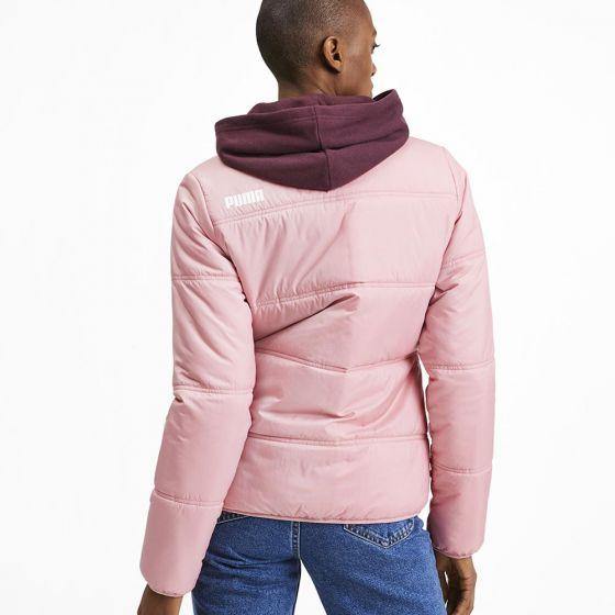 CHAMARRA CASUAL PUMA ESSENTIALS PADDED JACKET 3714 ~ DAMA Rosa SPORTLIFESTYLE