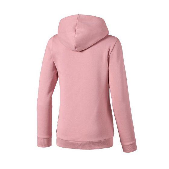 SUDADERA CASUAL PUMA ESS HOODY FL G 2414 ~ NIÑA Rosa SPORTLIFESTYLE