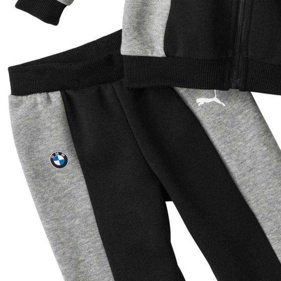 CONJUNTO CASUAL PUMA BMW MMS INFANTS JOGGER 7901 ~ NIÑO Negro BMW