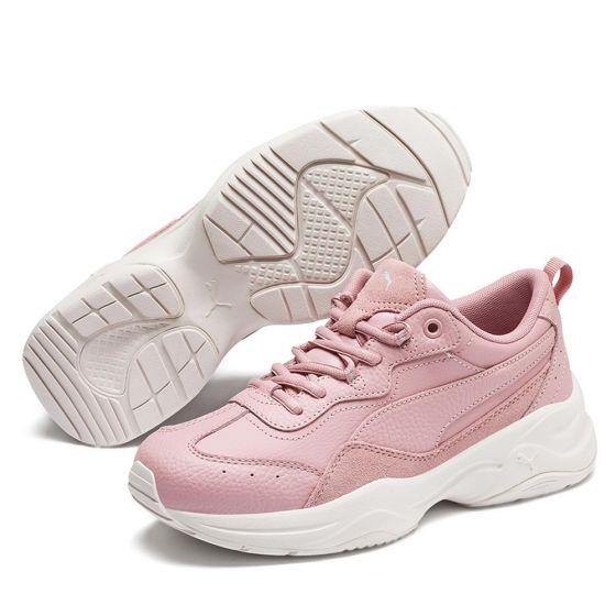 TENIS CASUAL PUMA CILIA LUX 8204 ~ DAMA Rosa SPORTLIFESTYLE