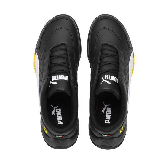 TENIS CASUAL PUMA SF KART CAT III JR 2505 ~ CABALLERO Negro FERRARI