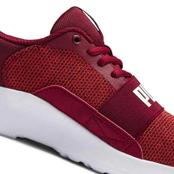 TENIS DEPORTIVO PARA CORRER PUMA WIRED KNIT JR 8107 ~ CABALLERO Rojo RUNNING