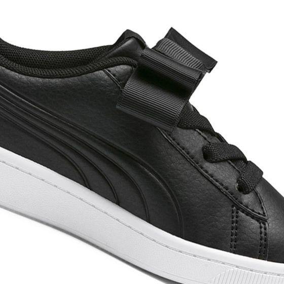 TENIS CASUAL PUMA PUMA VIKKY V2 RIBBON SL AC PS 1802 ~ NIÑA Negro SPORTLIFESTYLE