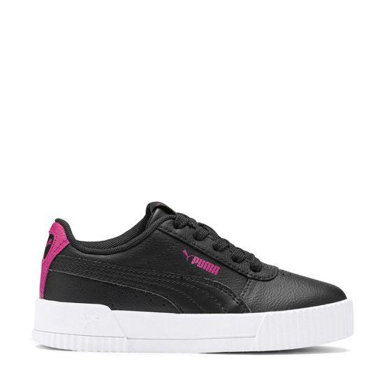 TENIS CASUAL PUMA CARINA L PS 7801 ~ NIÑA Negro SPORTLIFESTYLE