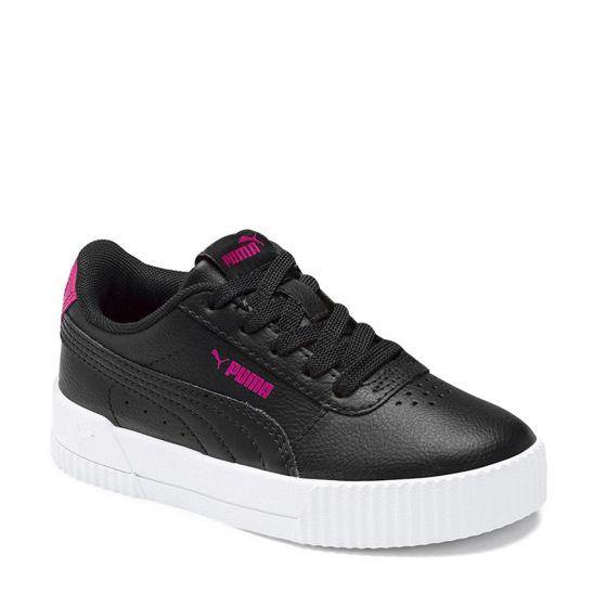 TENIS CASUAL PUMA CARINA L PS 7801 ~ NIÑA Negro SPORTLIFESTYLE