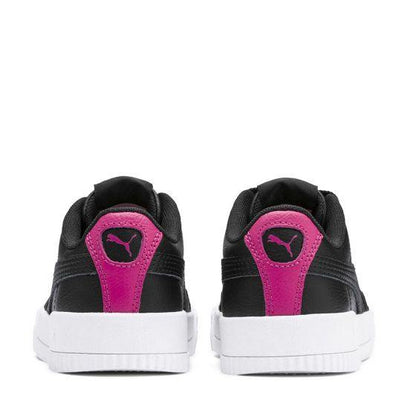 TENIS CASUAL PUMA CARINA L PS 7801 ~ NIÑA Negro SPORTLIFESTYLE