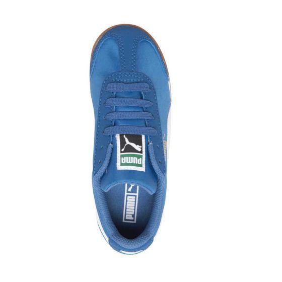 TENIS CASUAL PUMA ROMA BASIC SUMMER INF 4223 ~ NIÑO Azul SPORTLIFESTYLE