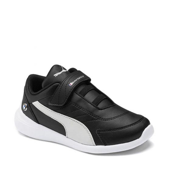 TENIS CASUAL PUMA BMW MMS KART CAT III V PS 3204 ~ NIÑO Negro BMW