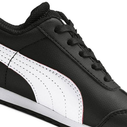 TENIS CASUAL PUMA SF ROMA INF 3707 ~ NIÑO Negro FERRARI