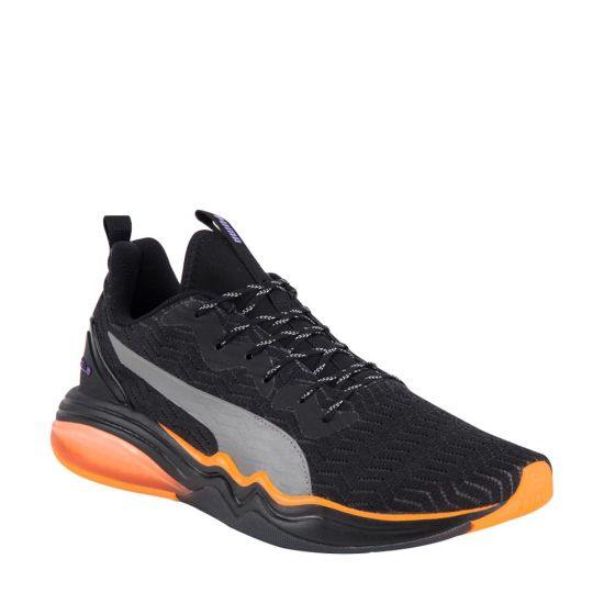 TENIS DEPORTIVO PARA CAMINAR PUMA LQD CELL TENSION RAVE 0901 ~ CABALLERO Negro TRAINING