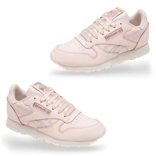 TENIS CASUAL REEBOK CLASSIC LEATHER 9622 ~ NIÑA Rosa CLASSIC