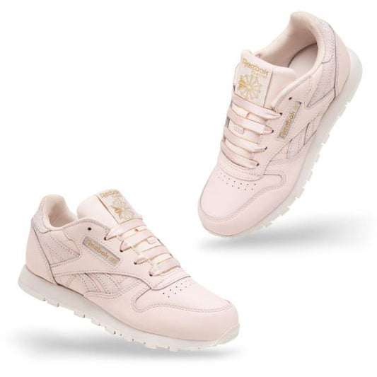 TENIS CASUAL REEBOK CLASSIC LEATHER 9630 ~ DAMA Rosa CLASSIC