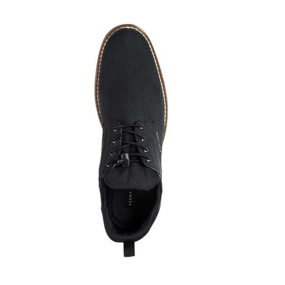 CHOCLO CASUAL PERRY ELLIS 6021 ~ CABALLERO Negro 