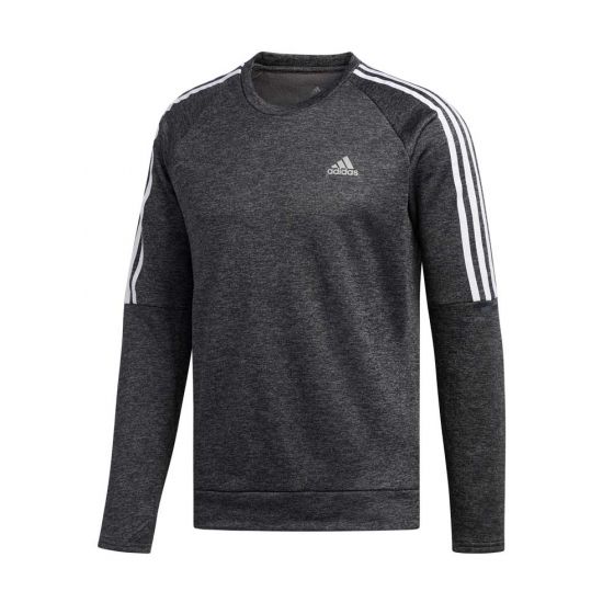 PLAYERA DEPORTIVA ADIDAS OTR CREW M 5993 ~ CABALLERO Gris RUNNING