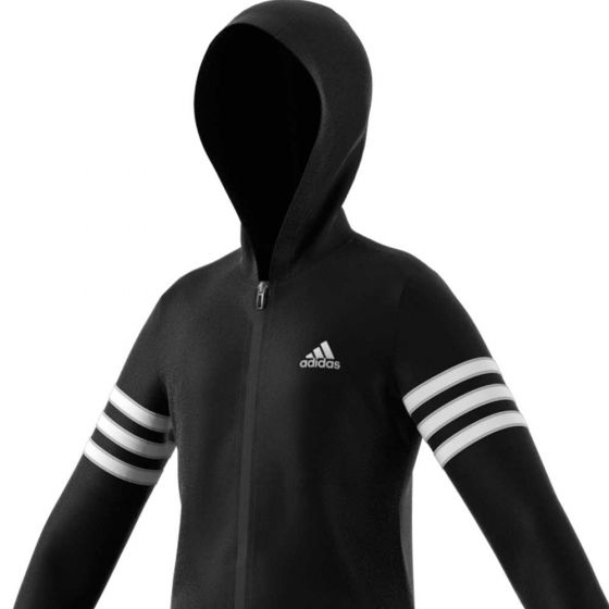 CONJUNTO DEPORTIVO ADIDAS YG HOOD PES TS 4638 ~ NIÑA Negro TRAINING