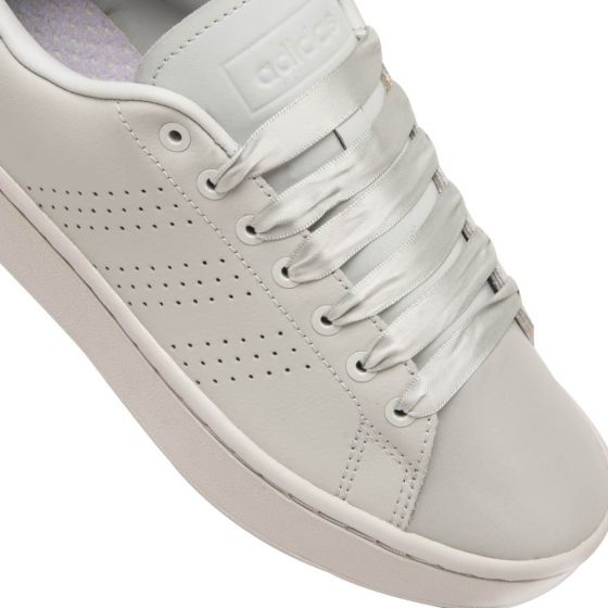 TENIS CASUAL ADIDAS ADVANTAGE BOLD 1036 ~ DAMA Plata CORE FOOTWEAR