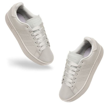 TENIS CASUAL ADIDAS ADVANTAGE BOLD 1036 ~ DAMA Plata CORE FOOTWEAR