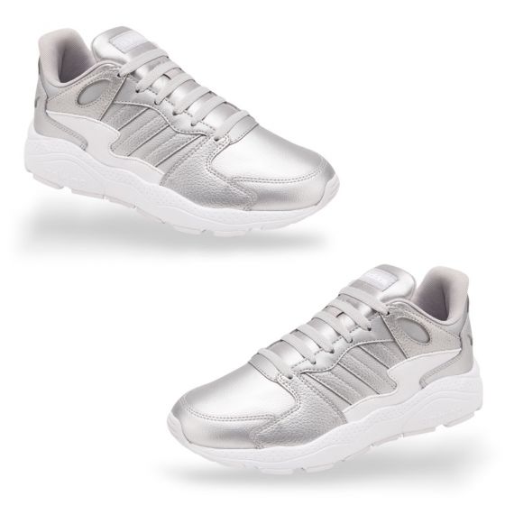 TENIS CASUAL ADIDAS CHAOS 1064 ~ DAMA Plata CORE FOOTWEAR