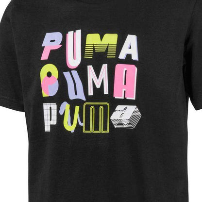 PLAYERA CASUAL PUMA GRAPHIC TEE CONTEMPORARY 2 6690 ~ CABALLERO Negro SPORTLIFESTYLE