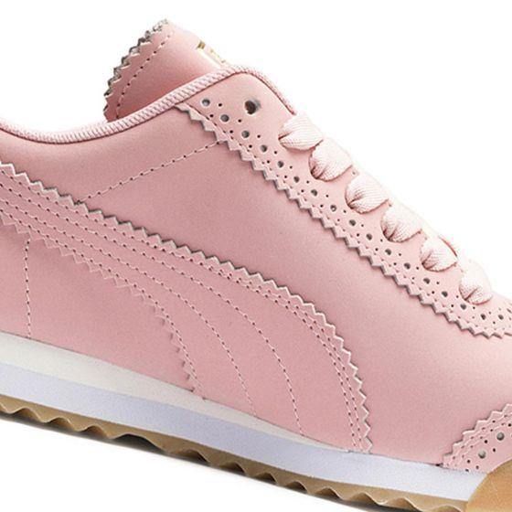 TENIS CASUAL PUMA ROMA BROGUE WN\'S 3601 ~ DAMA Rosa SPORTLIFESTYLE