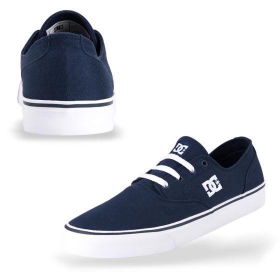 TENIS CASUAL DC SHOES FLASH 2 TX MX M SHOE NWH 7NWH ~ CABALLERO Azul SKATE