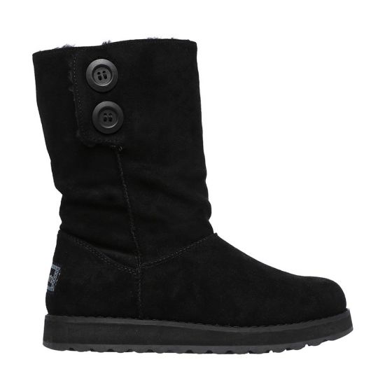 TENIS CASUAL TIPO BOTA SKECHERS MC WINTER W 8BLK ~ DAMA Negro LIFESTYLE