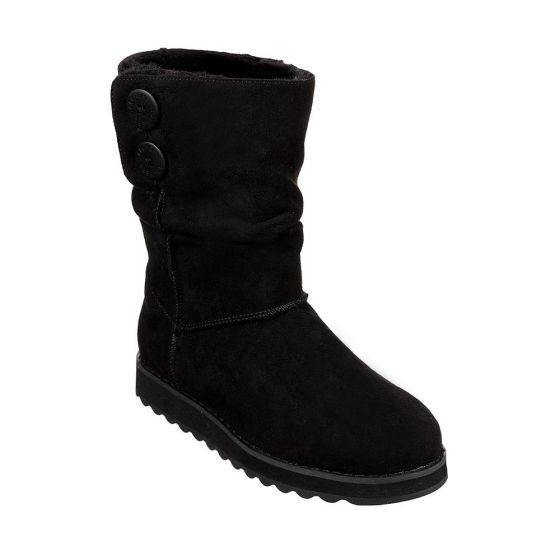 TENIS CASUAL TIPO BOTA SKECHERS MC WINTER W 8BLK ~ DAMA Negro LIFESTYLE