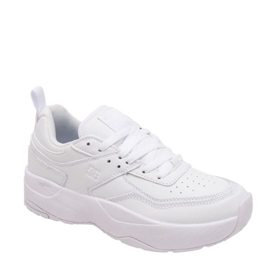 TENIS CASUAL DC SHOES E.TRIBEKA PLATFORM 8WHT ~ DAMA Blanco LIFESTYLE