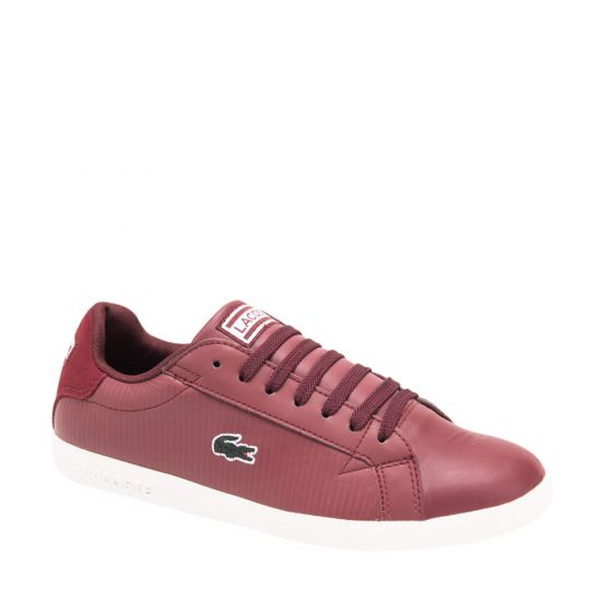 TENIS CASUAL LACOSTE GRADUATE 419 1 SFA 52P8 ~ DAMA Rojo LIFESTYLE