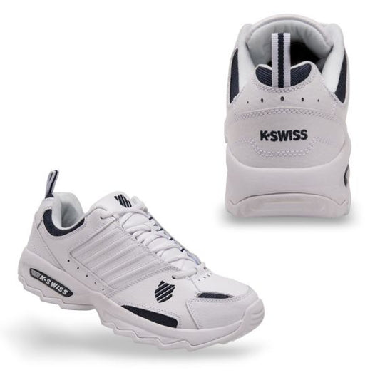 TENIS CASUAL K-SWISS  ST-132 0140 ~ CABALLERO Blanco LIFESTYLE