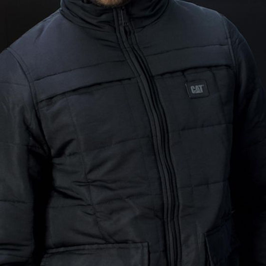 CHAMARRA CASUAL CATERPILLAR CAT JAKET 0053 ~ CABALLERO Negro LIFESTYLE