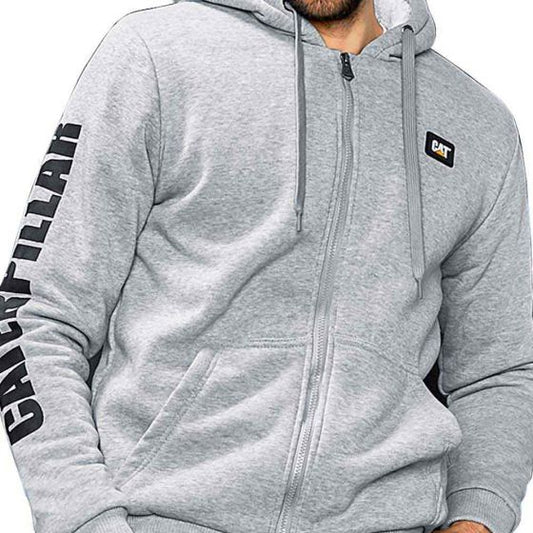 SUDADERA CASUAL CATERPILLAR CAT HOODIE 0009 ~ CABALLERO Gris LIFESTYLE