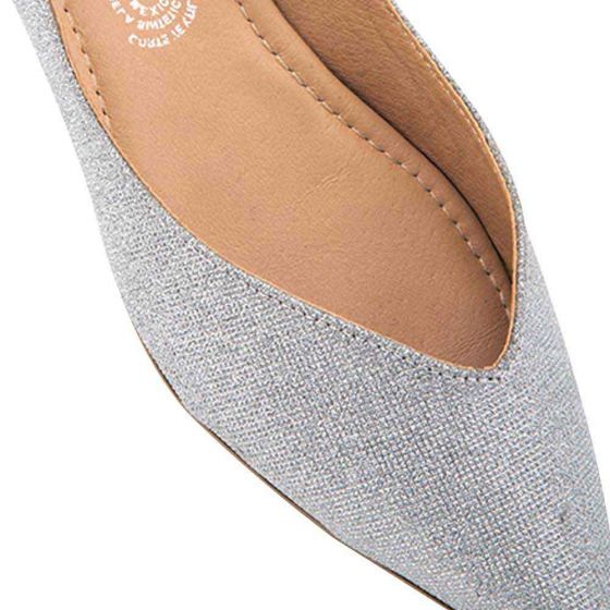 BALLERINA CASUAL PINK BY PRICE SHOES 2122 ~ DAMA Plata  