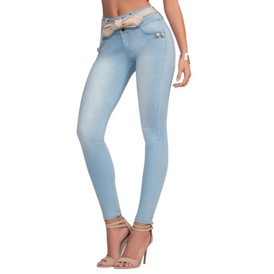 JEANS CASUAL SEVEN ELEVEN 8106 ~ DAMA Azul 