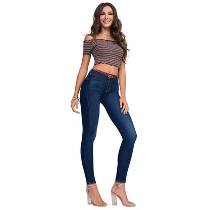 JEANS CASUAL SEVEN ELEVEN 8946 ~ DAMA Azul 