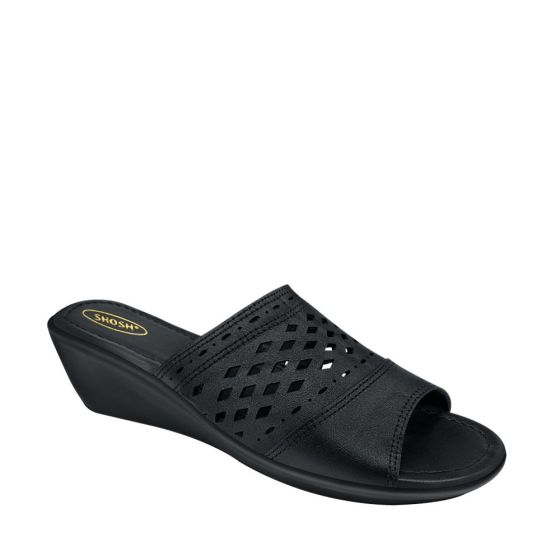 SANDALIA CONFORT SHOSH 210 ~ DAMA Negro  