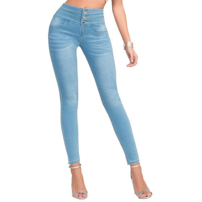 JEANS CASUAL SEVEN ELEVEN 2269 ~ DAMA Azul 