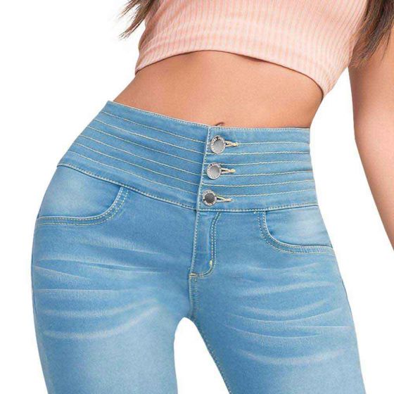 JEANS CASUAL SEVEN ELEVEN 2269 ~ DAMA Azul 