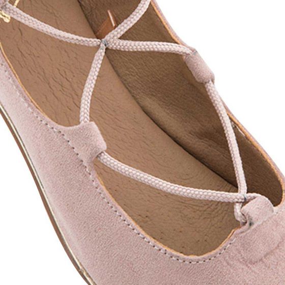 BALLERINA CASUAL PINK BY PRICE SHOES 112 ~ DAMA Café  