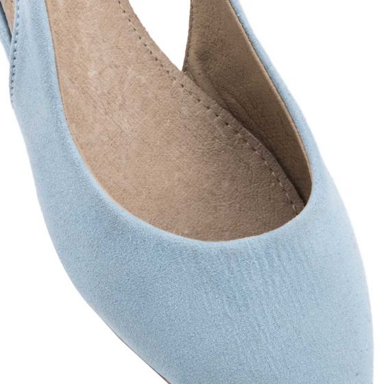 BALLERINA CASUAL PINK BY PRICE SHOES 1863 ~ DAMA Azul  