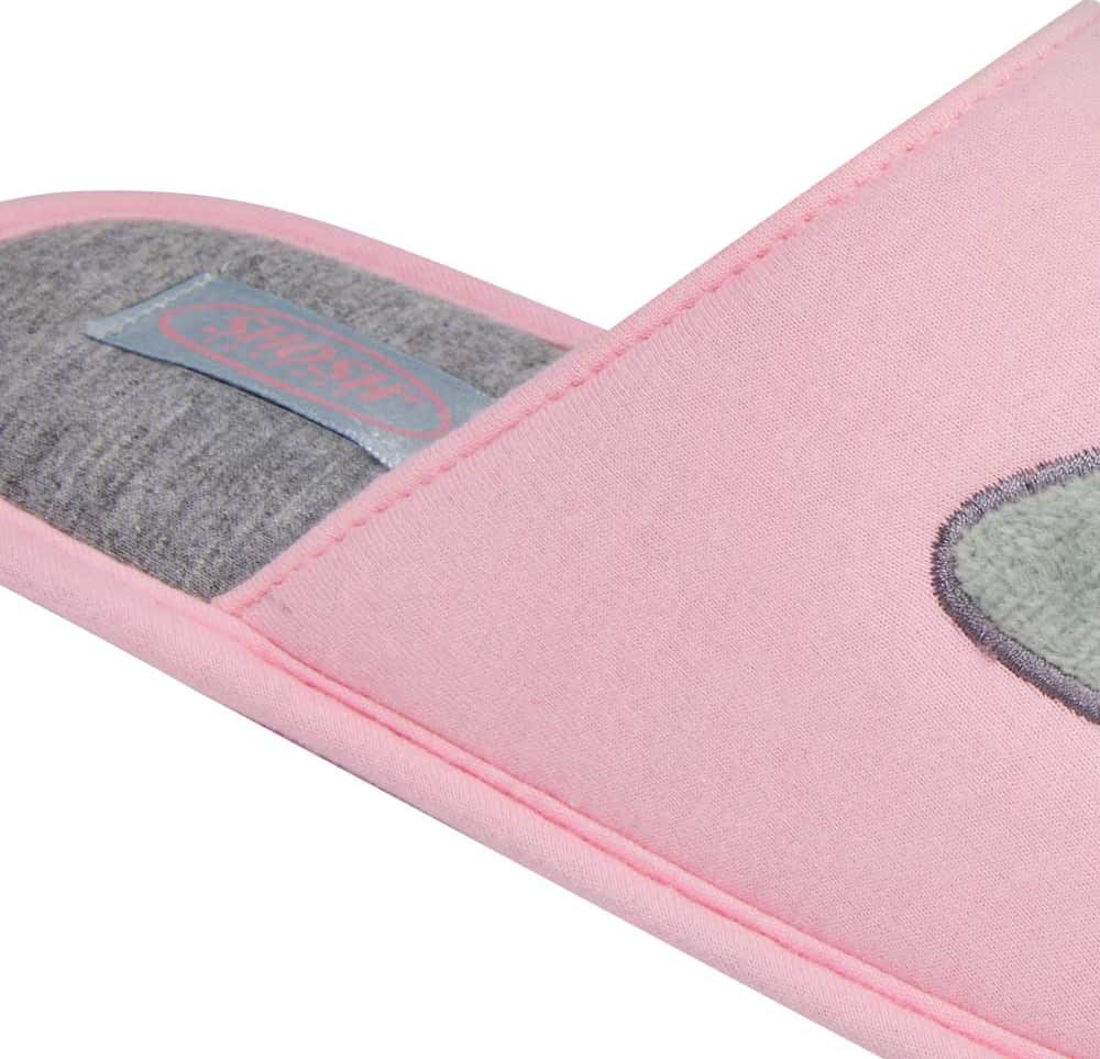 PANTUFLA SUECO BORDADO GATO