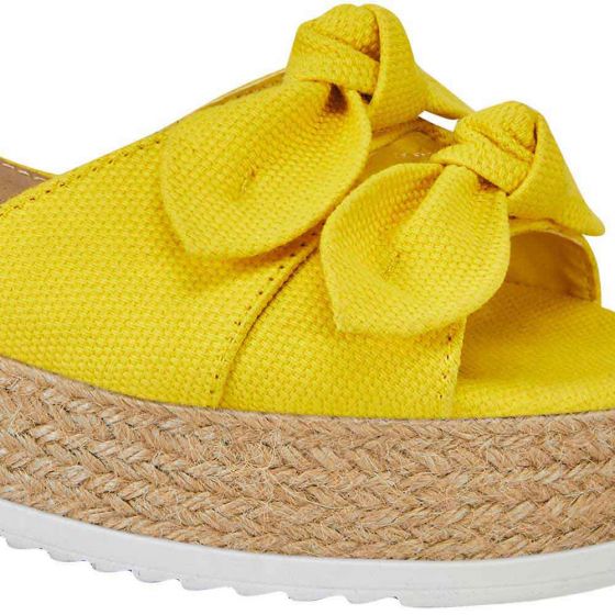 SANDALIA CASUAL VI LINE 1579 ~ DAMA Amarillo  