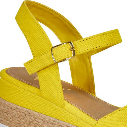 SANDALIA CASUAL VI LINE 1579 ~ DAMA Amarillo  