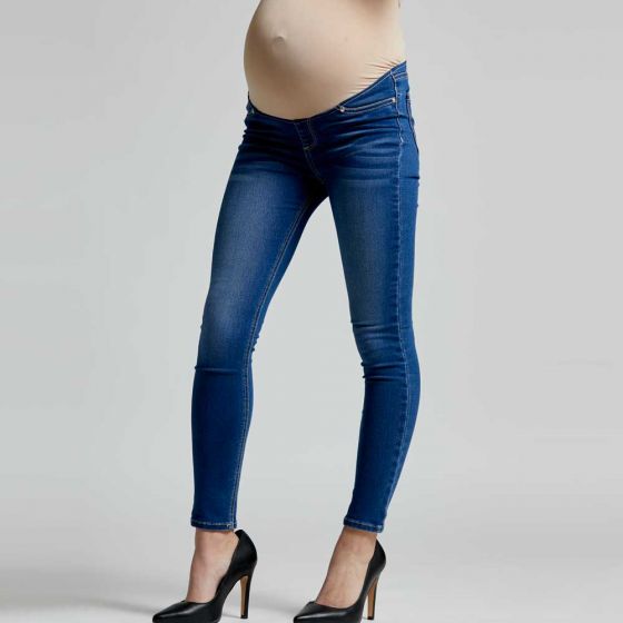 JEANS DE MATERNIDAD SEVEN ELEVEN 4178 ~ DAMA Azul 