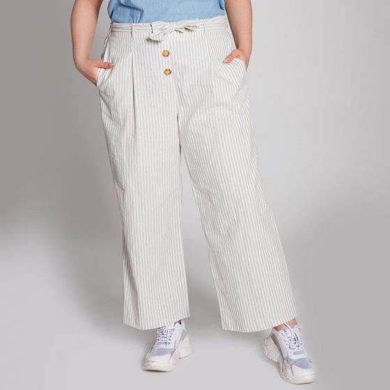 PANTALON TALLAS ESPECIALES TIERRA BENDITA PLUS 2176 ~ DAMA Blanco 